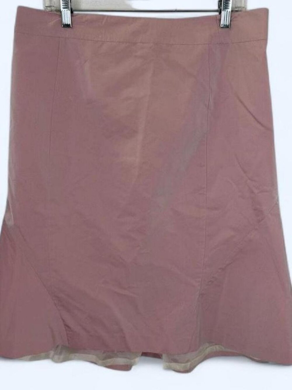 Jil Sander Blush Pink silk blend Skirt Size 40
